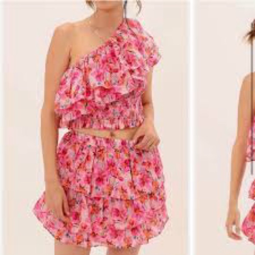 Endless Rose Pink Smocked blouse